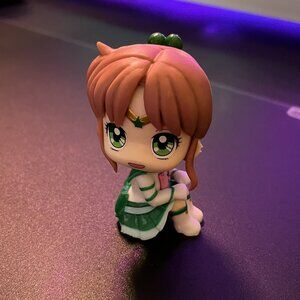 Cute Sailor Moon Look Up Figure - Sailor Jupiter - Anime Figurine 7cm